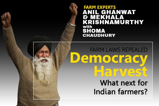 What next for Indian farmers after repealed laws. 2 super informed voices weigh in
