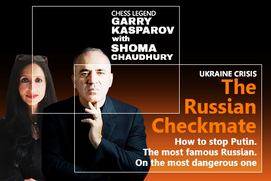 Piercing insight. Legend Garry Kasparov on Putin, Russian psyche, why we’re at war