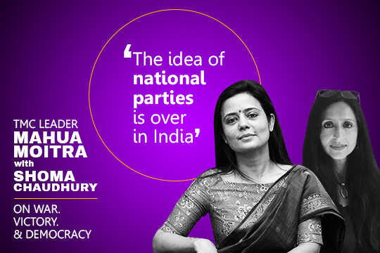 Fierce Mahua Moitra talk on dissent, democracy & why national parties don’t matter