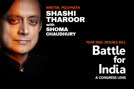 Shashi Tharoor on the idea of India, battle for belonging & BJP paradox